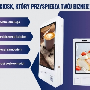Kiosk gastronomiczny S4H – nowoczesna samoobsługa dla gastronomii.